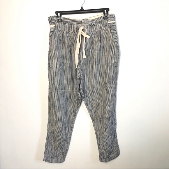 Free People Light at Sunrise Tie Crop Pants - Picture 2 of 8